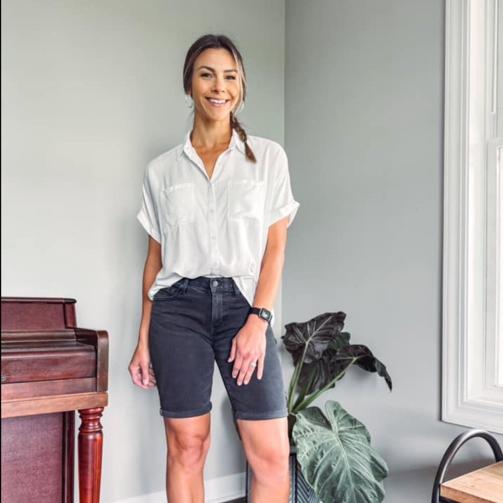 bermuda denim shorts lularoe